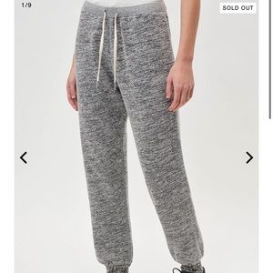 NWT Sold out John Elliot Co-Mix heather grey relaxed fit sweat pants.